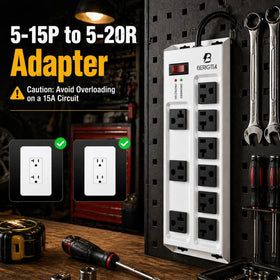 Berigtta 6ft 12AWG cord and plug detail, provides high-current support for heavy tools