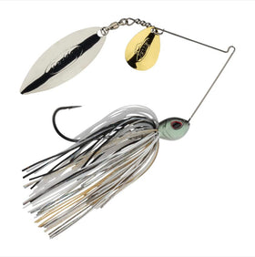 Berkley Power Blade cast from dock in lifestyle scene showing in-use versatility