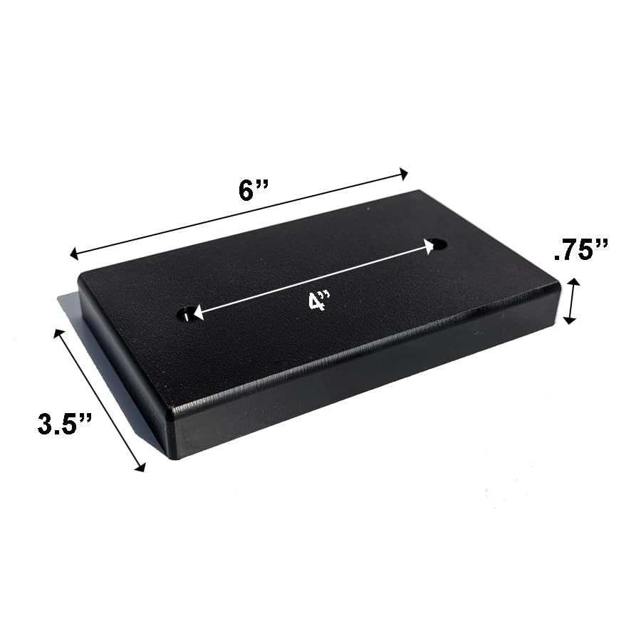 Bert's Custom Tackle 6-inch board side profile showing hull-friendly design