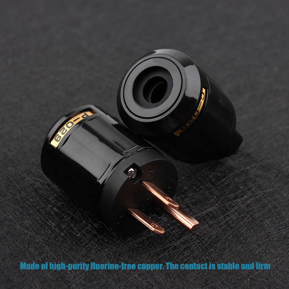 BESCOOS blue and gray PowerCON connectors showing clear input output identification