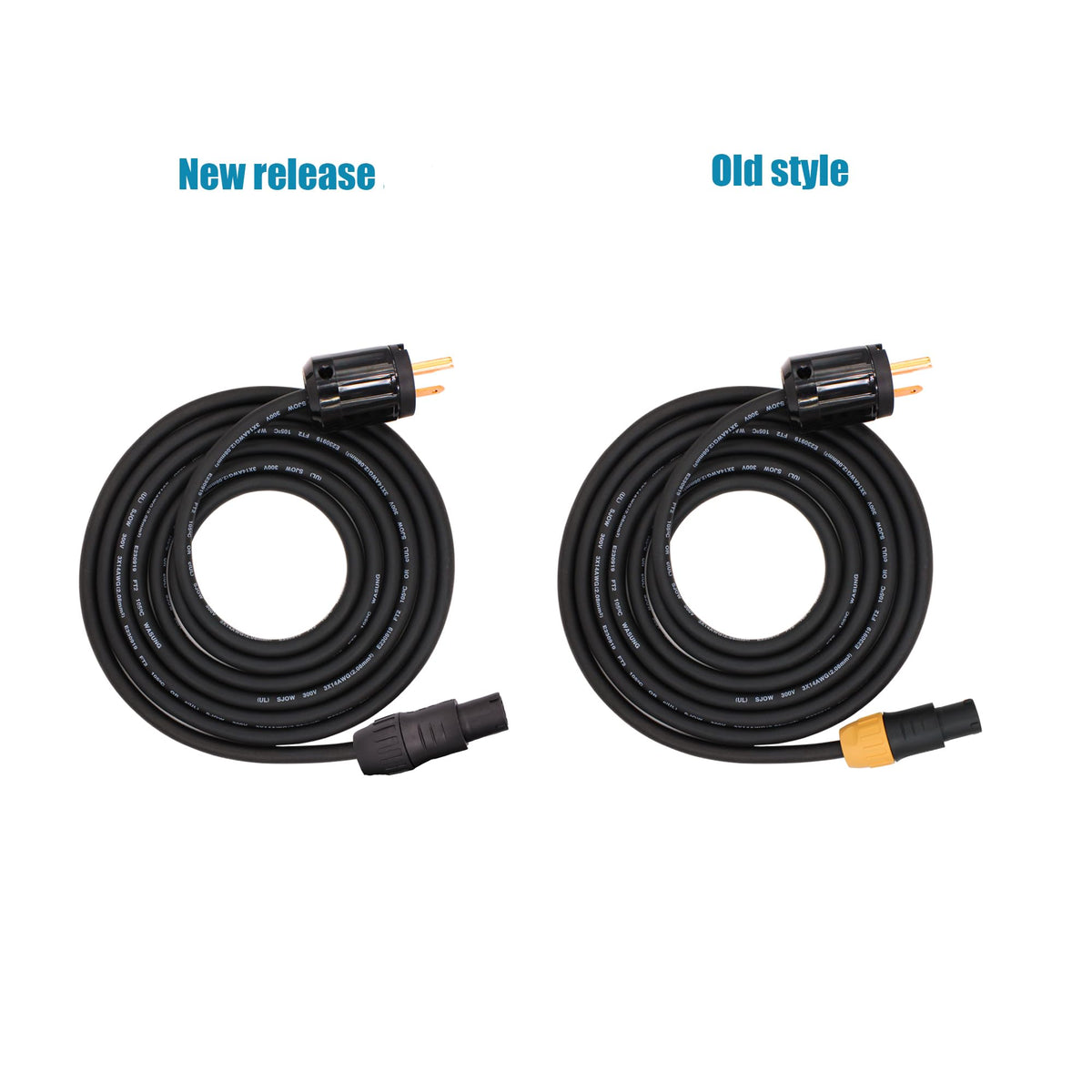 BESCOOS cable jacket and strain relief detail showing rugged abrasion resistance