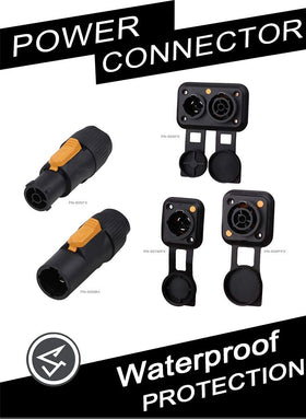 Bescoos professional-grade cable ideal for stage lighting and RV power setups.