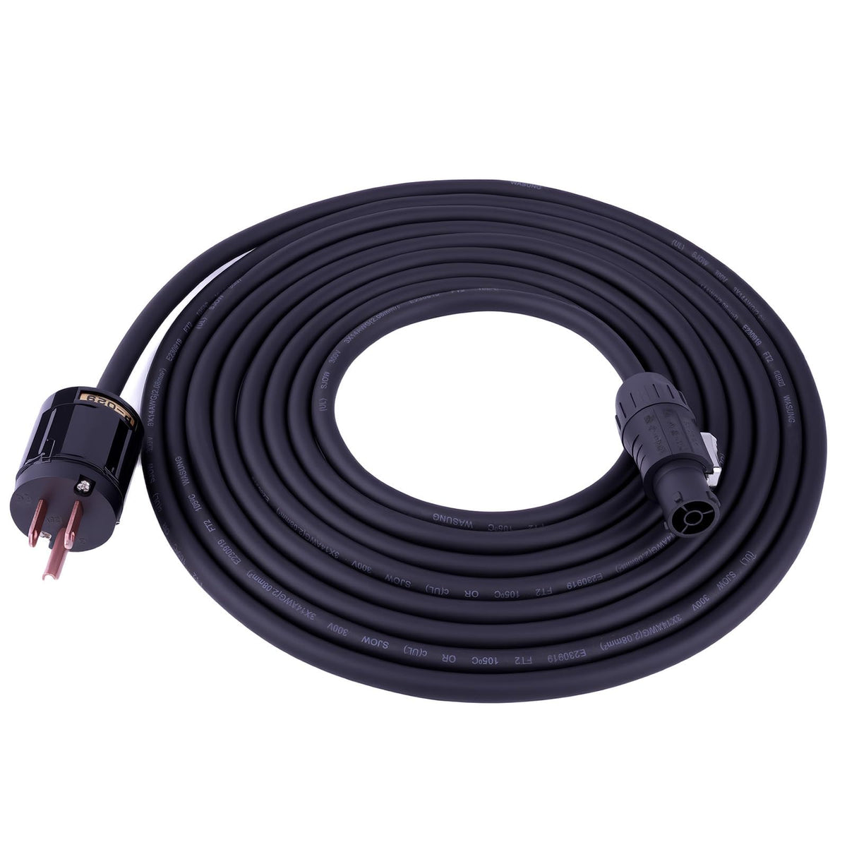 BESCOOS Toronce 14AWG NEMA5-15P to SAC3FX cable for studio use