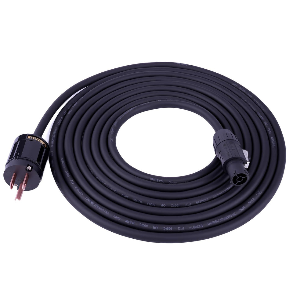 BESCOOS Toronce 14AWG NEMA5-15P to SAC3FX cable for studio use