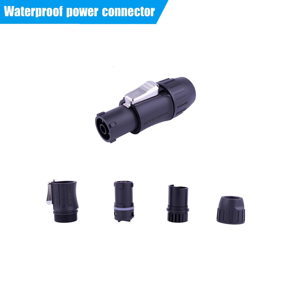 BESCOOS PowerCON True connector enables secure power links