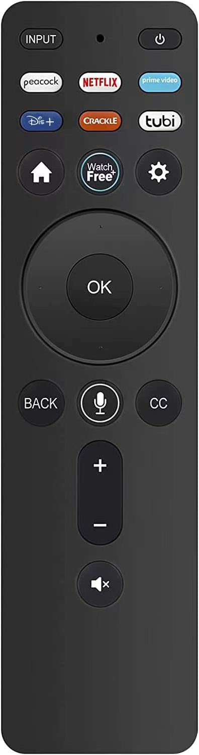 Besia remote held in hand to show size and ergonomic grip for comfortable use