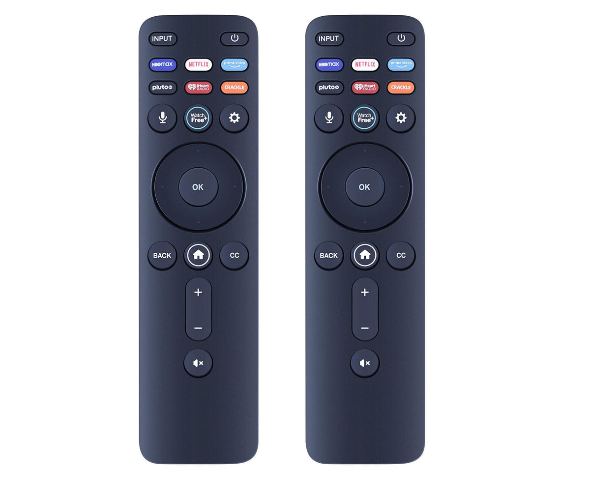 Besia universal Vizio remote XRT260 front view with streaming shortcut keys.