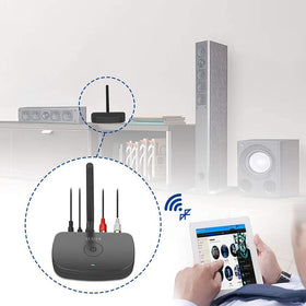 Besign BE-RCA Bluetooth 5-0 logo indicating modern wireless audio