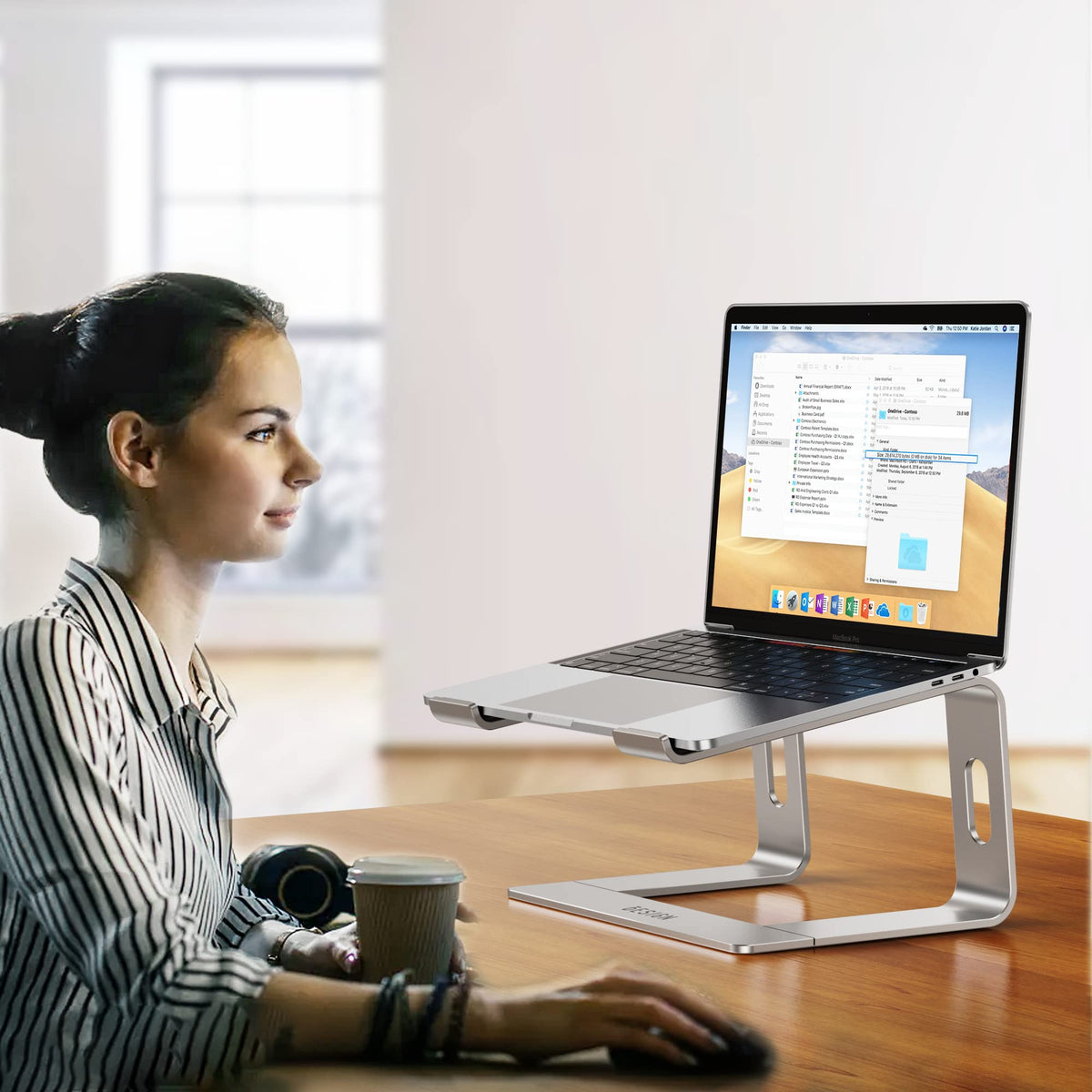 BESIGN LS03 raises height to 14.5 cm for better ergonomics