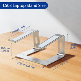 BESIGN LS03 aluminum design promotes airflow to help prevent overheating