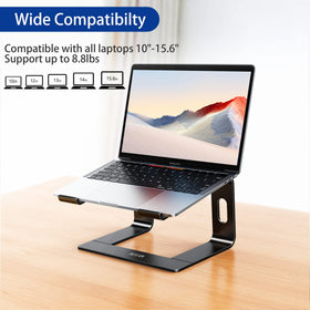 Besign LS03 sturdy aluminum frame supports up to 4 kg without wobble.