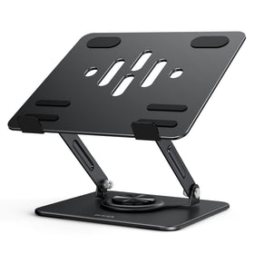 BESIGN LS11 360 rotating base demonstrates flexible viewing angles for collaboration.