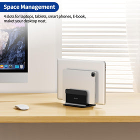 BESIGN LS13 easy vertical arrangement saves workspace.