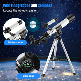 BESIMLI finder scope with compass detail, quick target acquisition benefit