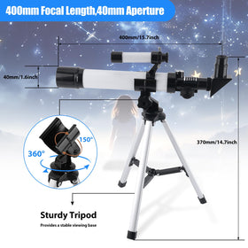 BESIMLI folded aluminum tripod for transport, lightweight portability benefit