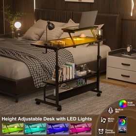 Besiost desk rounded-edge design enhances safety during use.