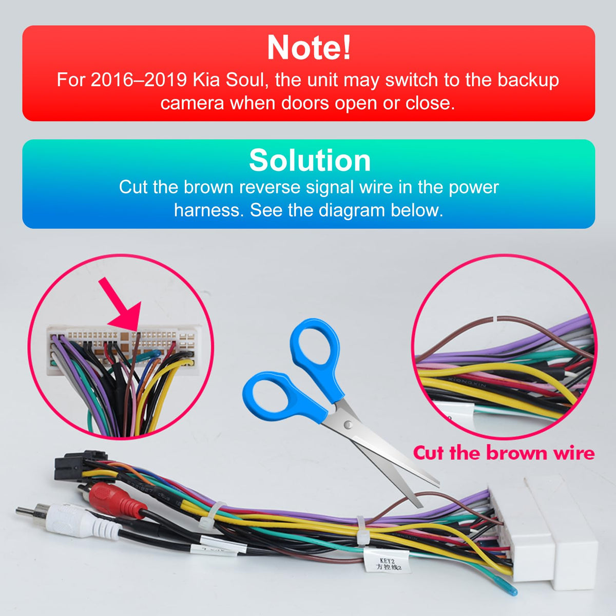 beslove wiring harness and cables laid out showing included accessories benefit straightforward install