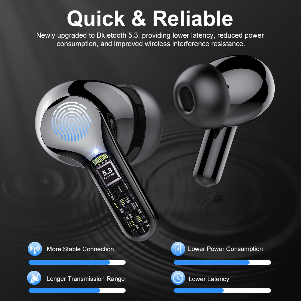 Besnoow 14-2mm dynamic driver for rich bass and clear highs