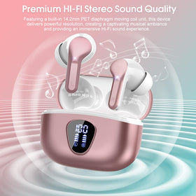 BESNOOW 14-2mm dynamic driver provides rich bass and clear highs.