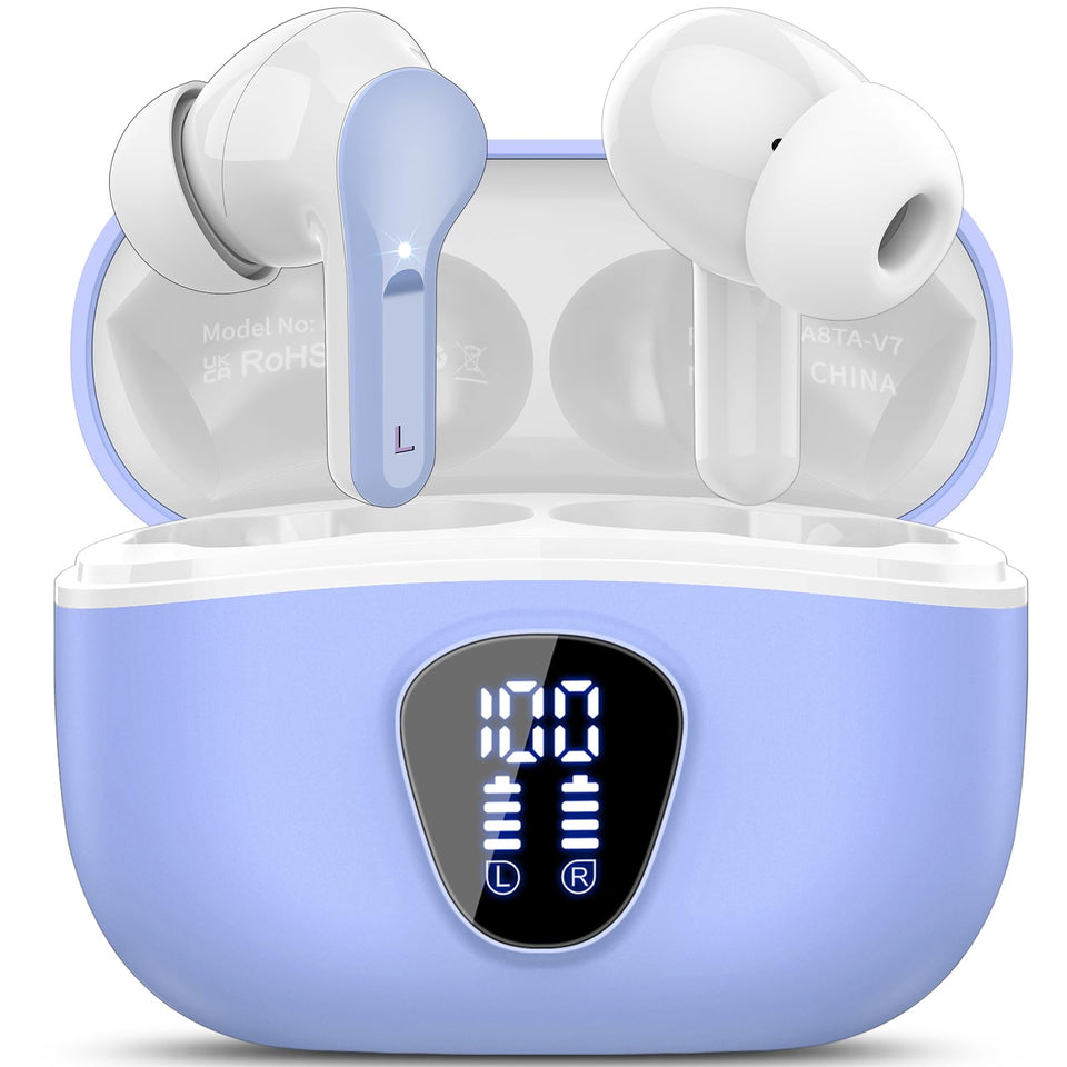 BESNOOW i53 front packaging showing earbuds and case for clear first impression