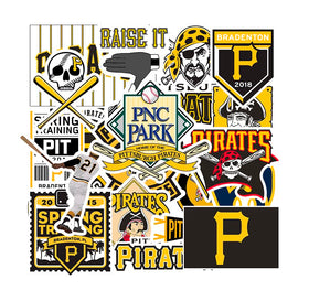 BESSER ASSOCIATES front packaging showing 24 round baseball team stickers and convenient assortment