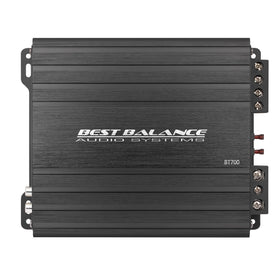 BEST BALANCE AUDIO SYSTEMS mono amplifier compact die cast chassis for cool operation