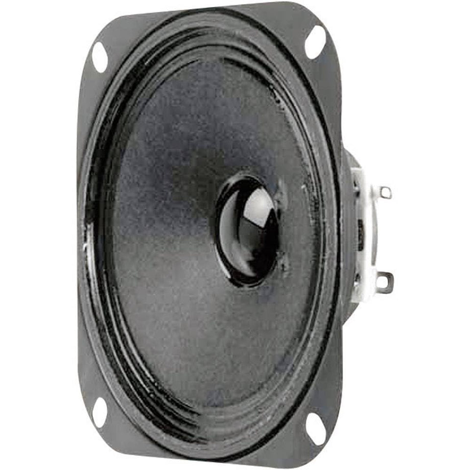 Visaton R10S 4in driver front view for compact speaker setups.
