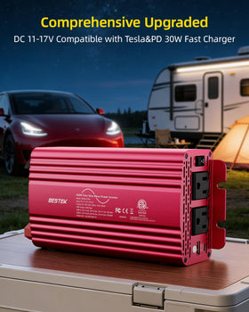 BESTEK ETL-certified inverter with safety and quality endorsement.