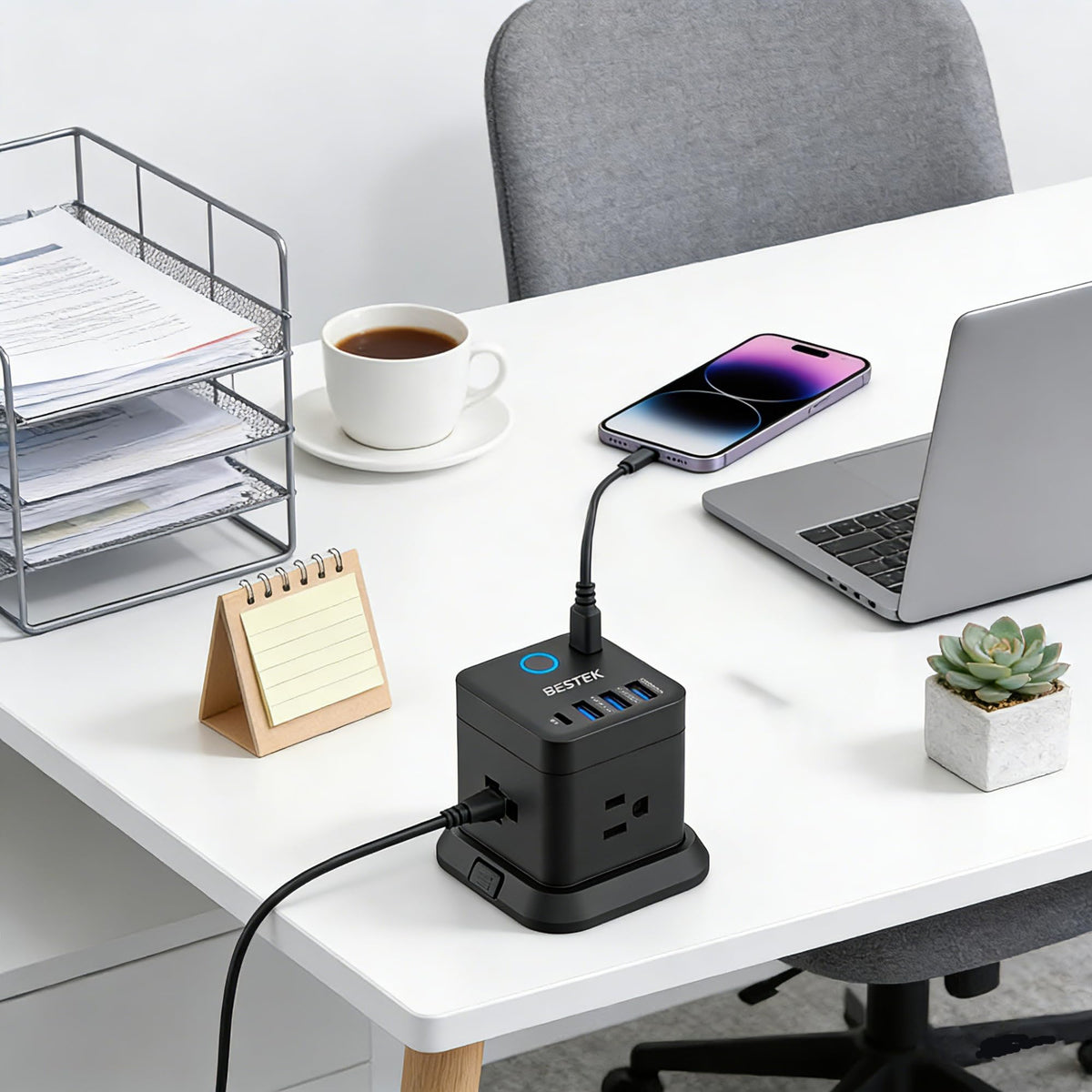 BESTEK PD20W compact desktop solution for offices