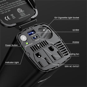 BESTEK Tesla Model Y compatible input range for versatility