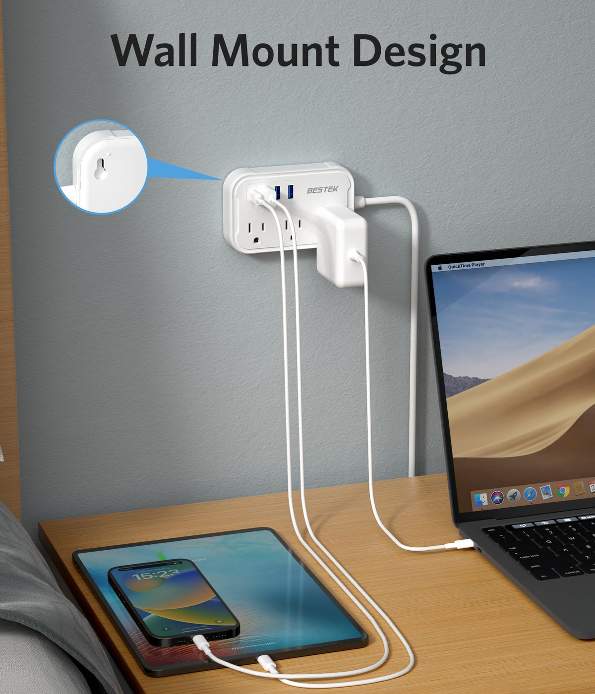 Bestek warranty badge and support icons signaling reliable service.