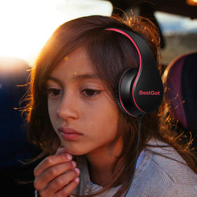 BESTGOT BG6002 earcup close-up highlighting soft PU cushion comfort