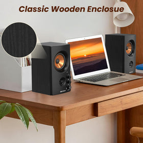 Bestisan speaker control knobs for treble, bass, and volume