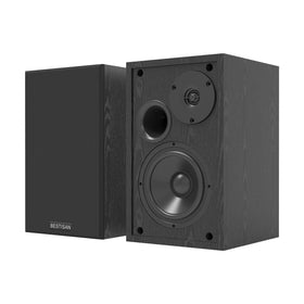 BESTISAN SR02-01 Bluetooth 5.0 connects wirelessly for easy streaming.