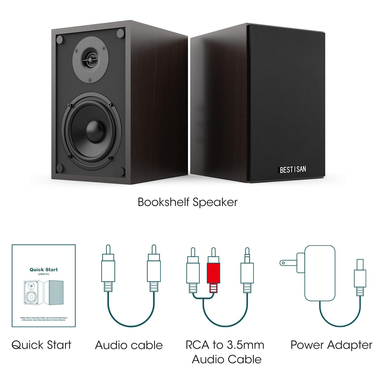 BESTISAN wireless and wired options simplify daily listening.