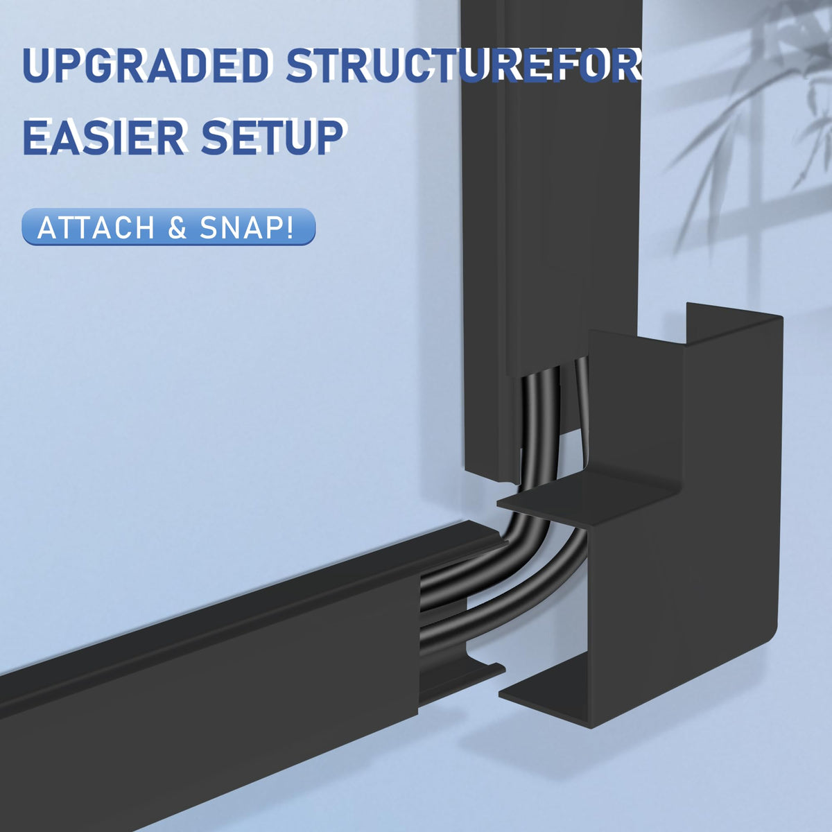 Bestong cable cover wall accessories pack includes screws and tape.