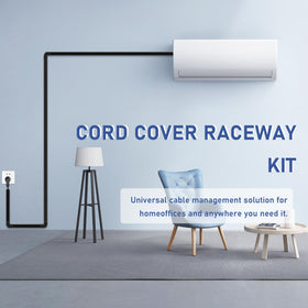 Bestong cable cover wall cut to size for flexible installs.