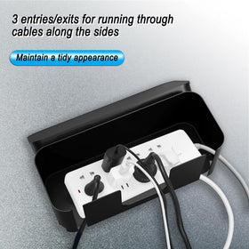 Bestong Cable Hider Box with ventilation holes for safe heat dissipation
