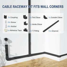 Bestong elbows and fittings for flexible cable routing