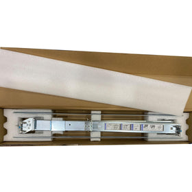 BestParts front view of the metal rail kit showing mounting points and durable finish for secure rack mounting