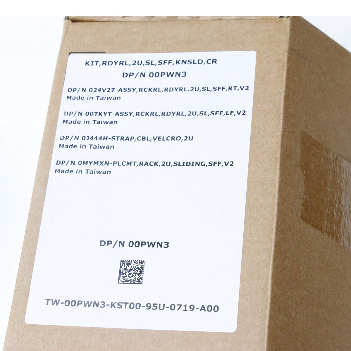 BestPartsCom sliding rail kit packaging content shown for quick setup reference.