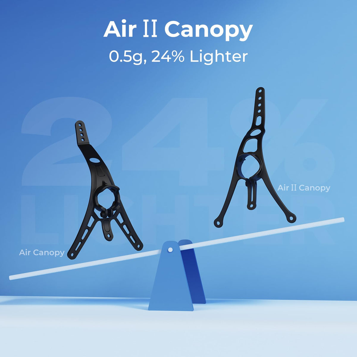 BETAFPV Air II canopy tilt-15-45 helps precise camera framing.