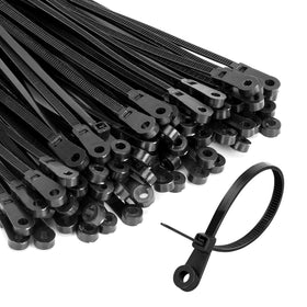 BethTie 4-inch screw-hole zip tie for indoor cable management