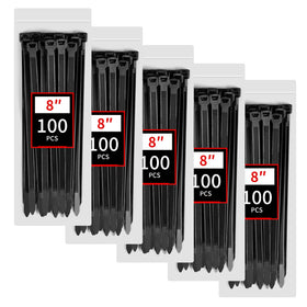BethTie front packaging showing 500-pack and assorted lengths, easy identification and storage