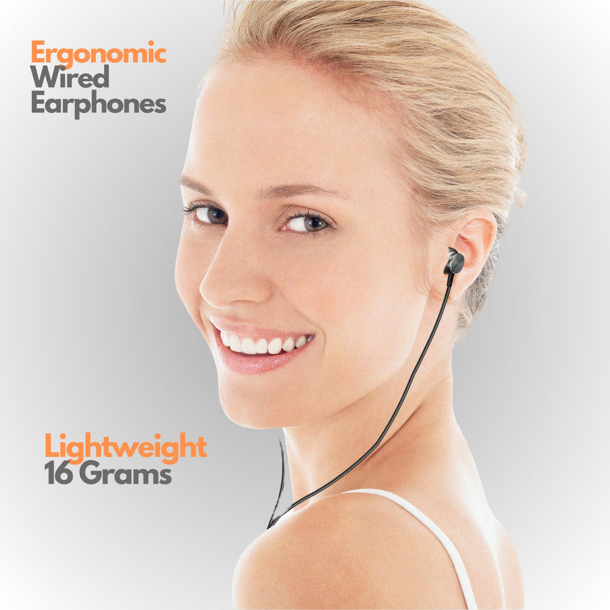Betron BS10 three ear tip sizes displayed to ensure comfortable, sealed fit