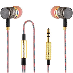 Betron YSM1000 earbuds close-up showing noise isolation for distraction-free listening