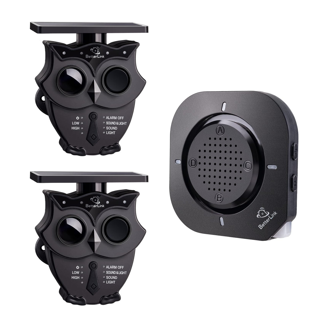 Betterlink driveway alarm receiver outdoors delivers clear alerts for approaching visitors
