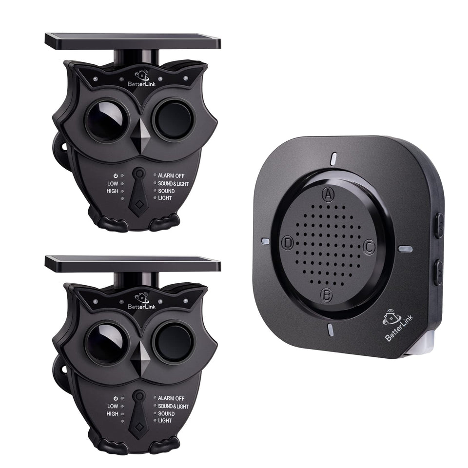 Betterlink driveway alarm receiver outdoors delivers clear alerts for approaching visitors