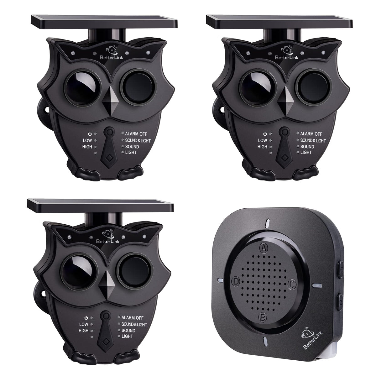 Betterlink solar driveway alarm sensor detects heat for precise outdoor alerts.