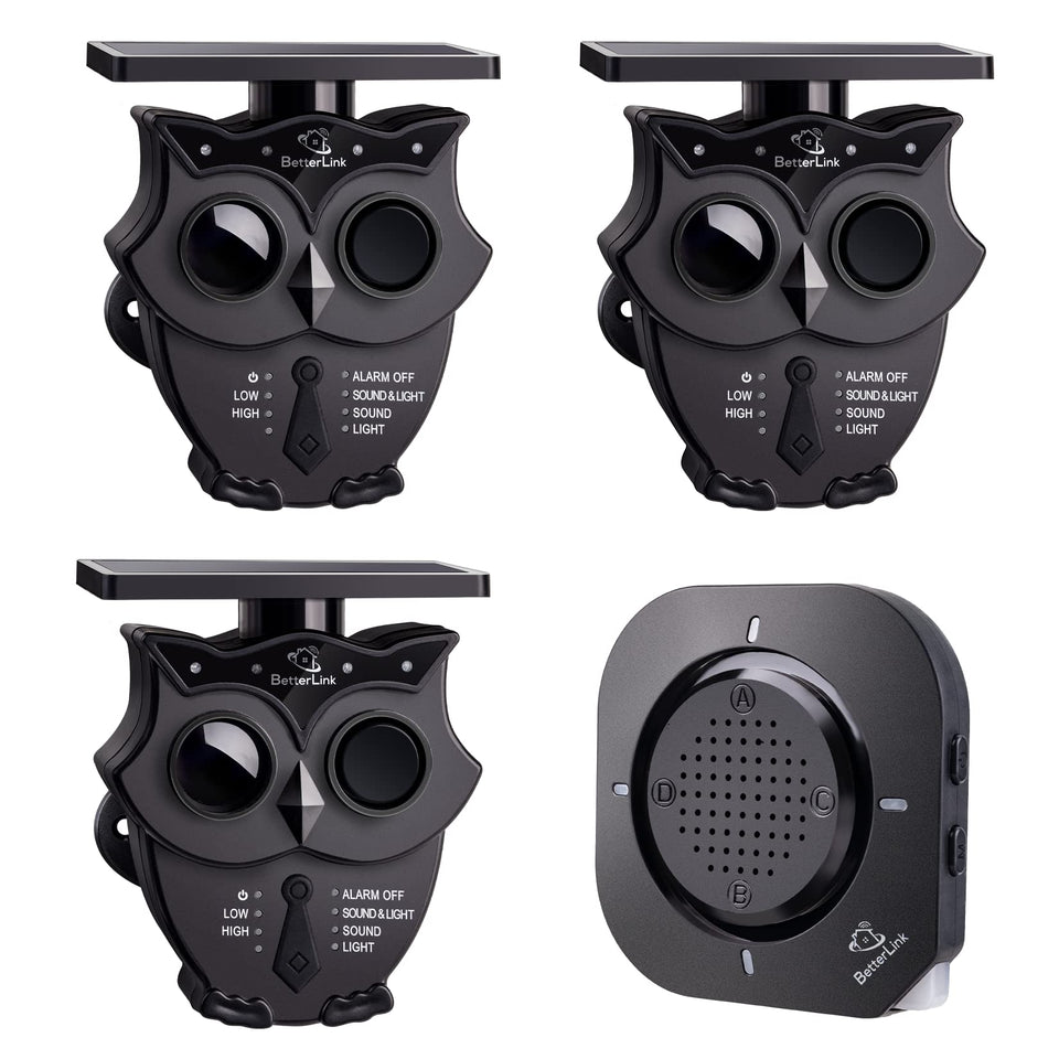 Betterlink solar driveway alarm sensor detects heat for precise outdoor alerts.